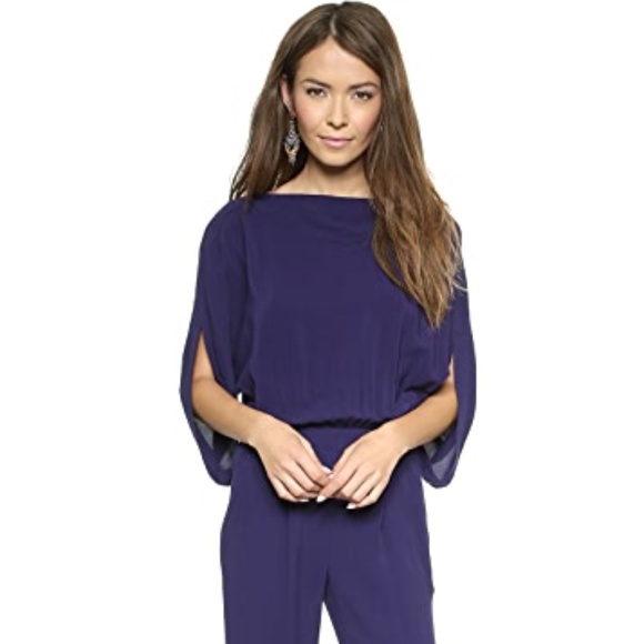 Diane von Furstenberg LUCY SILK Jumpsuit (8),All Products : American Fashion Style Bags On Sale